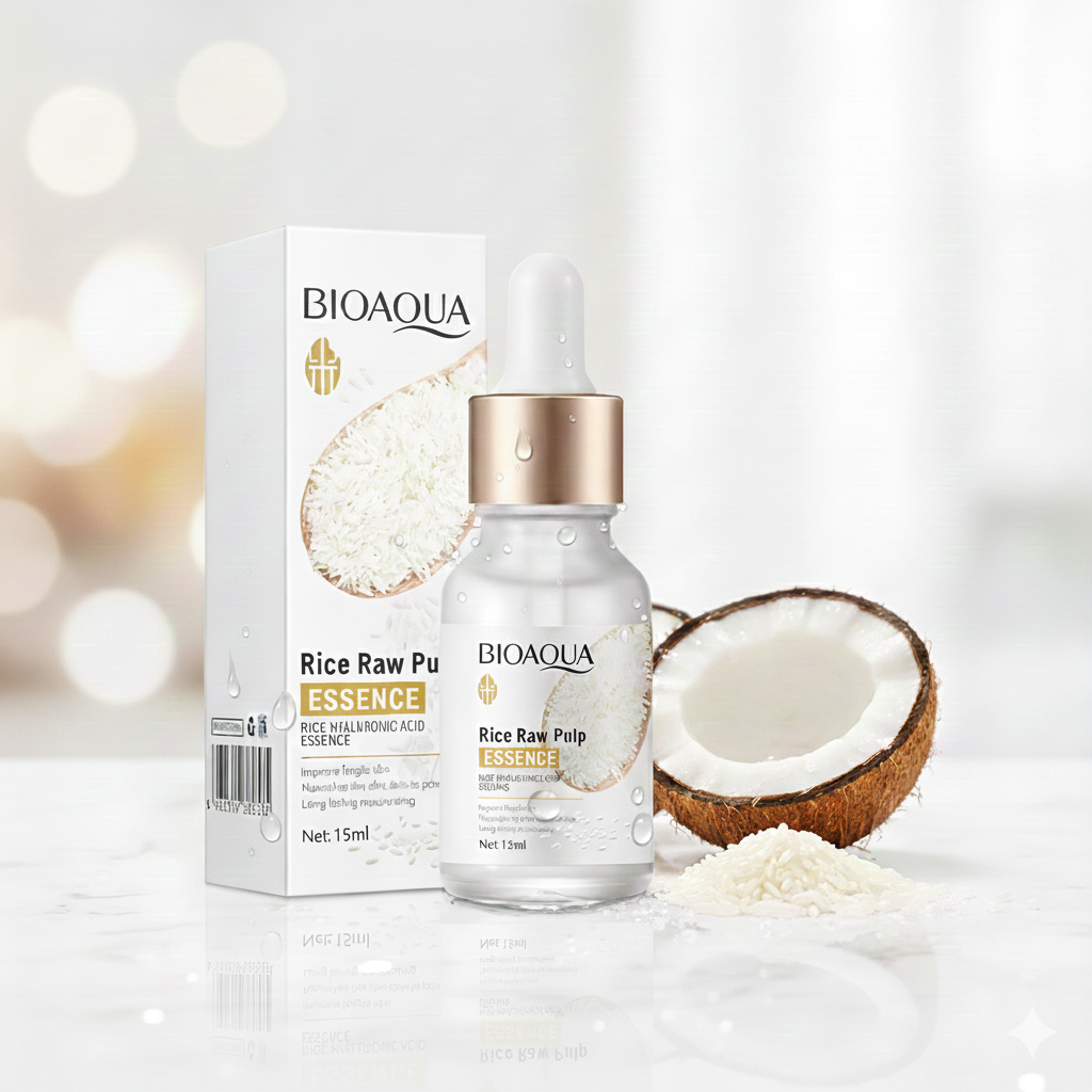 Pure Glow™Rice Raw Pulp Essence (BIOAQUA)